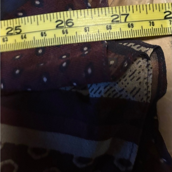 Worth Womens 100% silk halter top on patchwork pattern NWT size 6. MSRP $328 - Picture 10 of 11